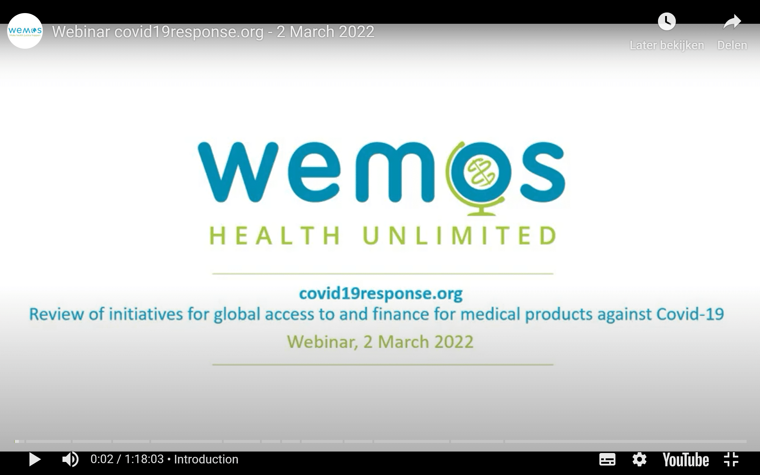 Webinar Video