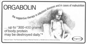 Advertorial of Organon, Orgabolin in 1981 - Advertentie van Organon, Orgabolin uit 1981