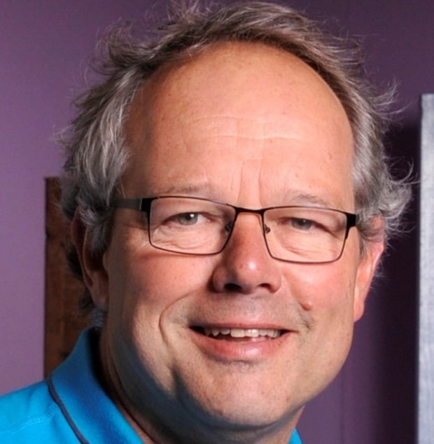 Portrait photo of Lejo van der Heijden. Member of the supervisory board of Wemos.