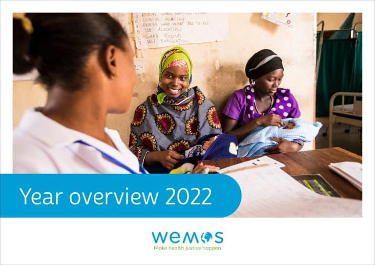 Cover of the Wemos year overview 2022