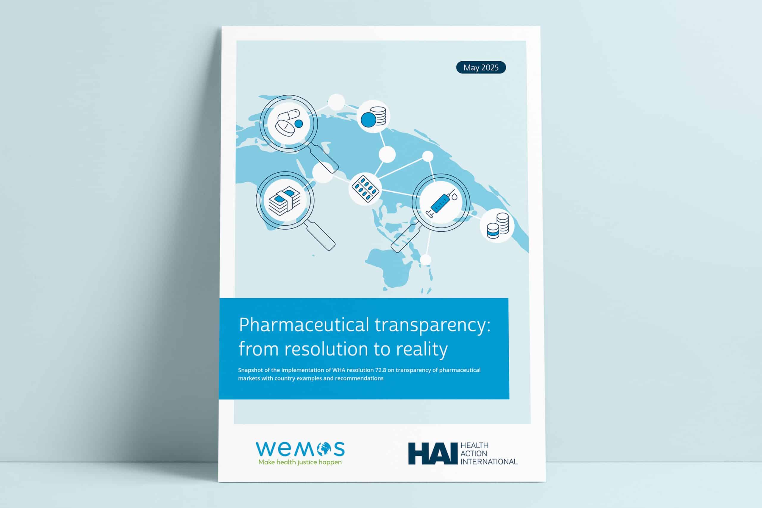 Not Transparent Report New report: governments not doing enough to improve pharma market ...
