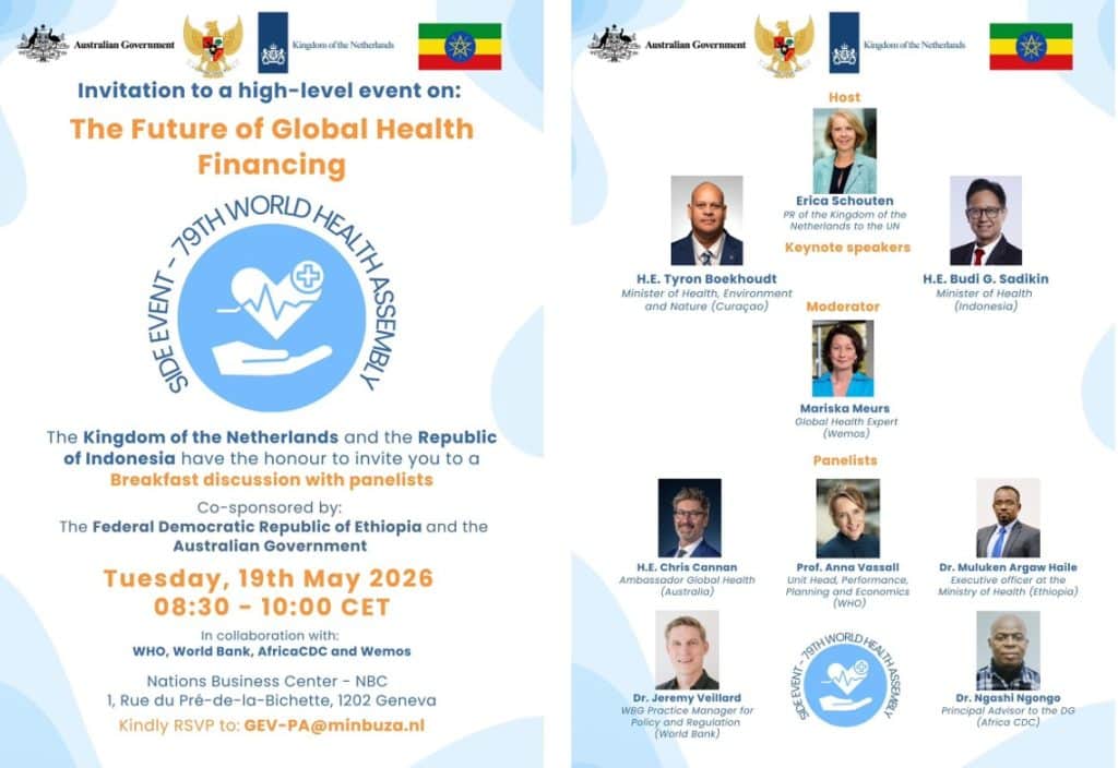 The future of global health financing: takeaways from the World Health ...